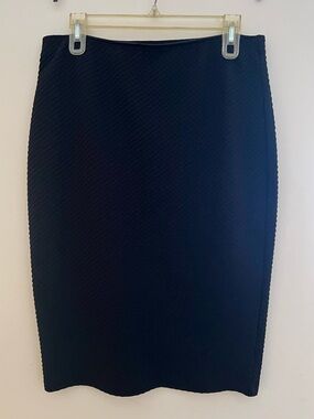 Apt. 9 Black Stretchy Pencil Skirt
